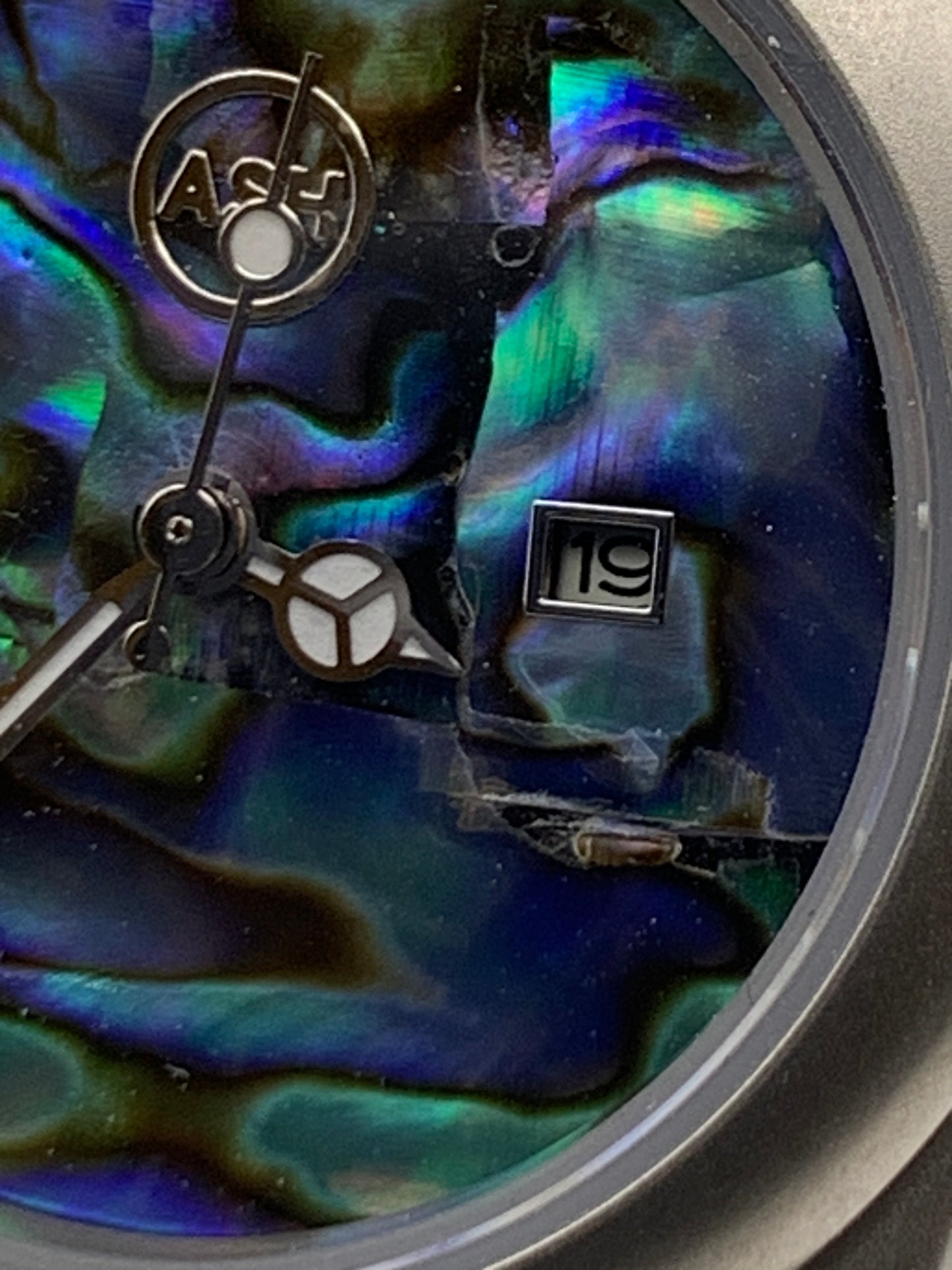 Microcosm. 31mm Brushed stainless steel with matching bracelet. Sapphire crystal. Seiko NH05 automatic.