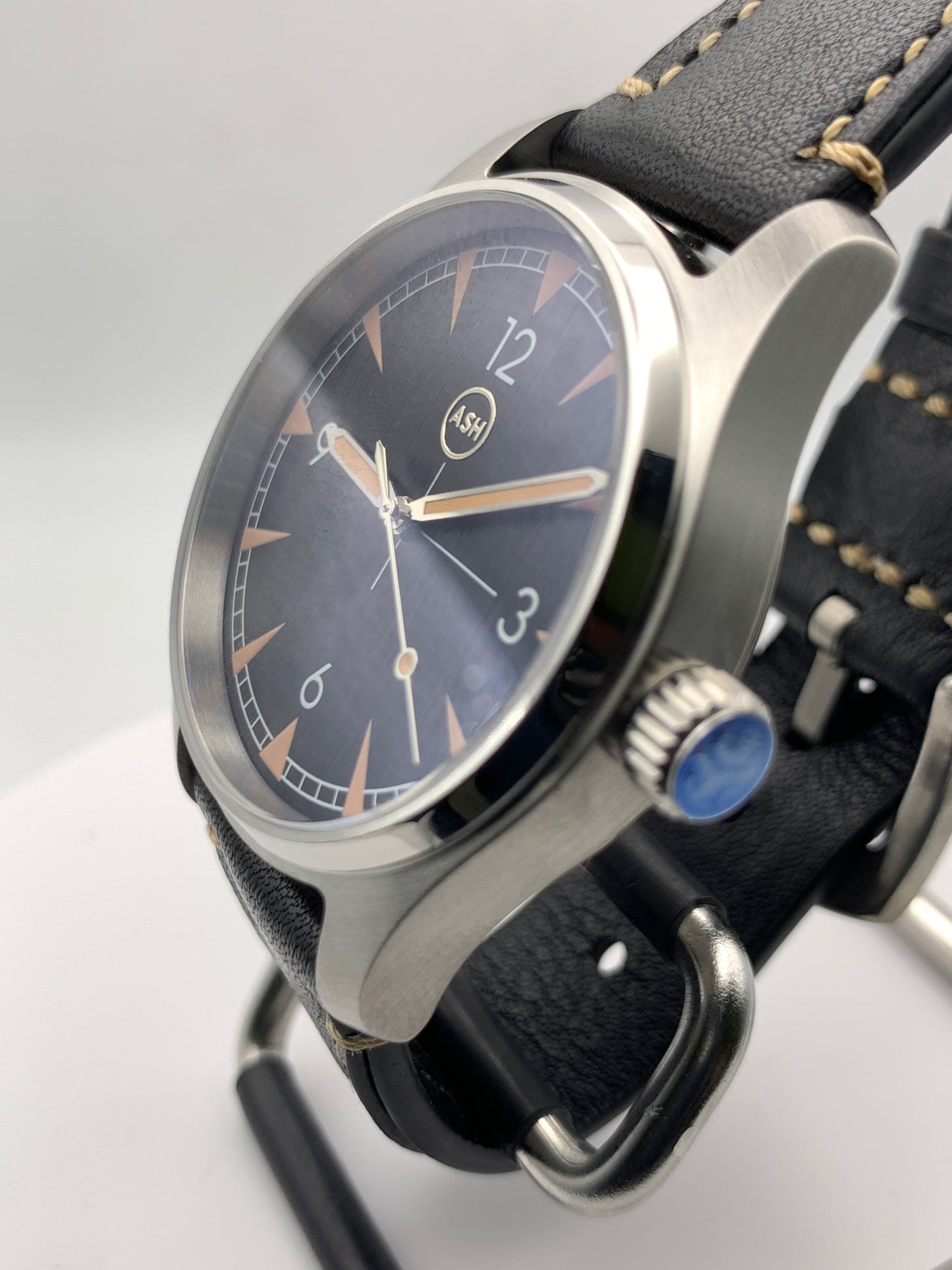 Locomotive Breath 1.1 - 39mm stainless steel case.  Sapphire crystal. Seiko NH38.