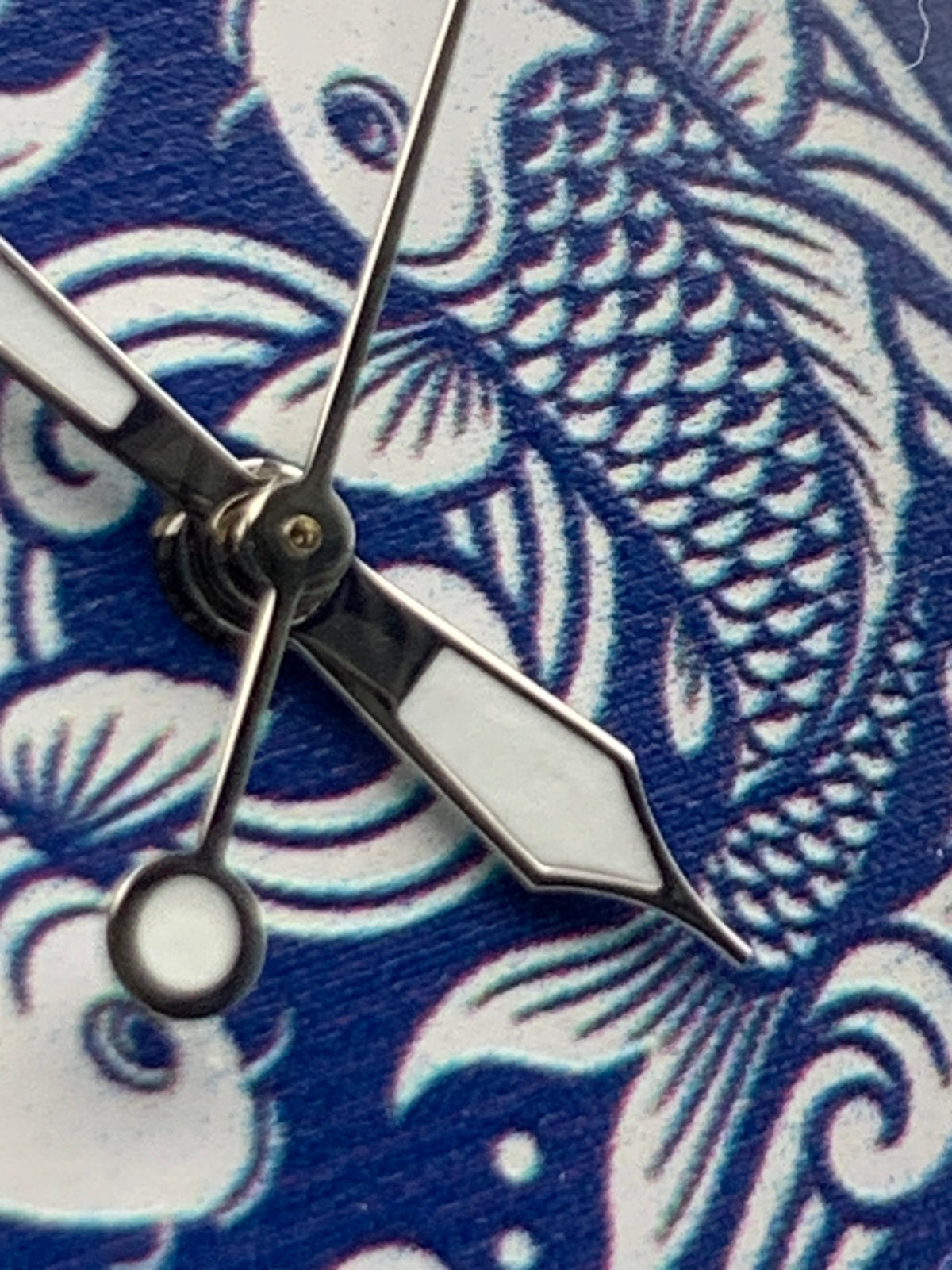Koi Pond - 38mm stainless steel case. Sapphire crystal. Seiko NH38.