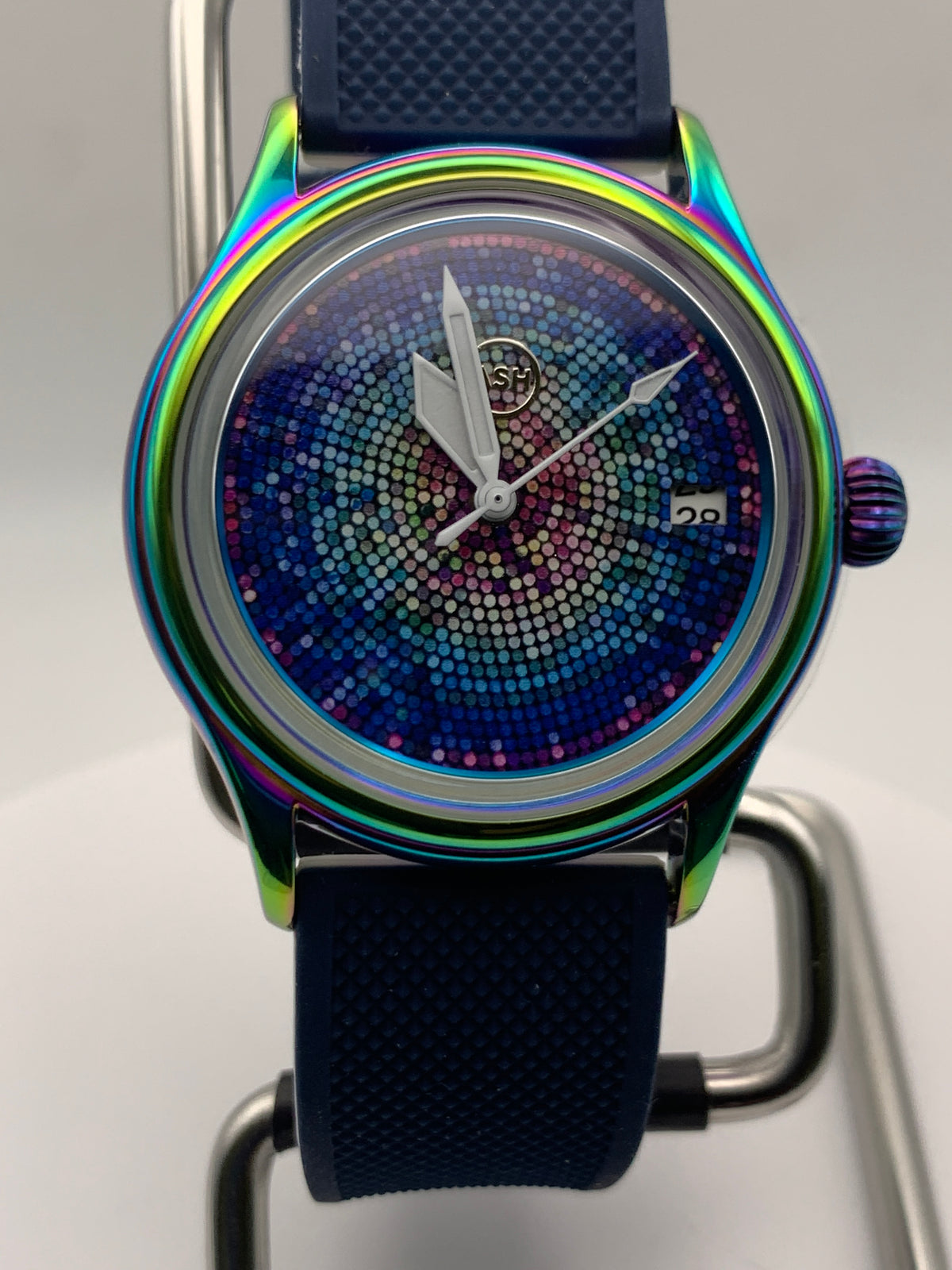 Kaleidos - 39mm heat treated stainless steel case. Domed K-1 glass. Seiko NH35.