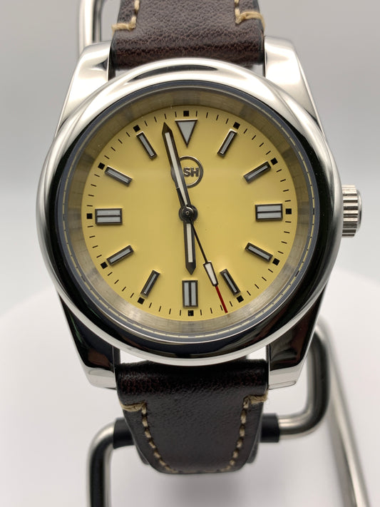 Sunny 1.1 - 36mm Stainless steel case. Sapphire crystal.  Seiko NH38.
