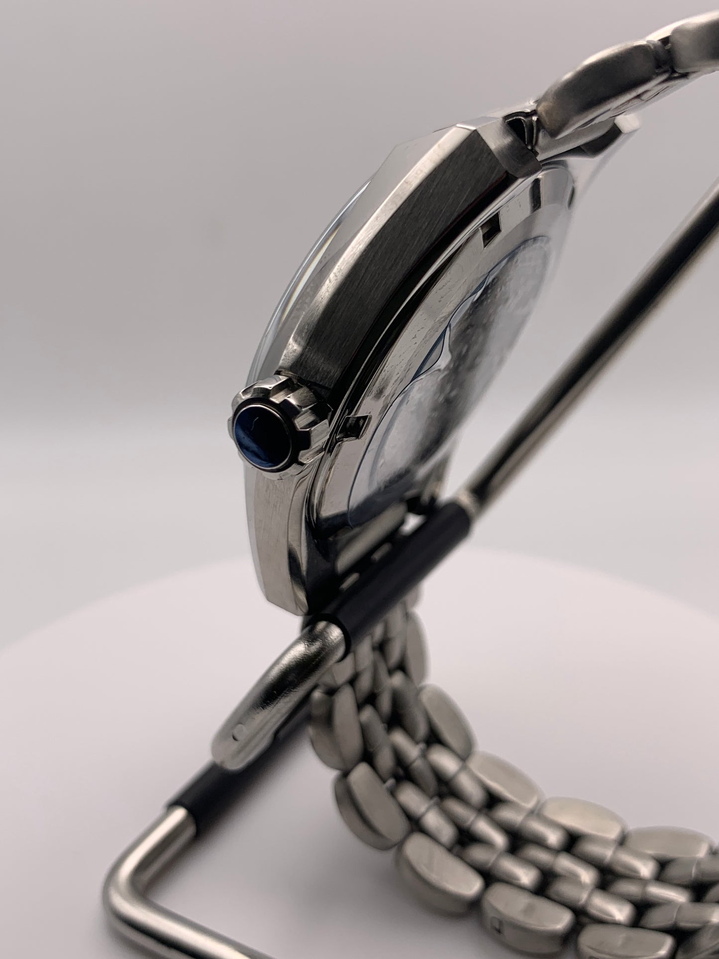 Northstar. 41mm Stainless steel. Domed K-1 crystal. Seiko NH38. Vintage bracelet.