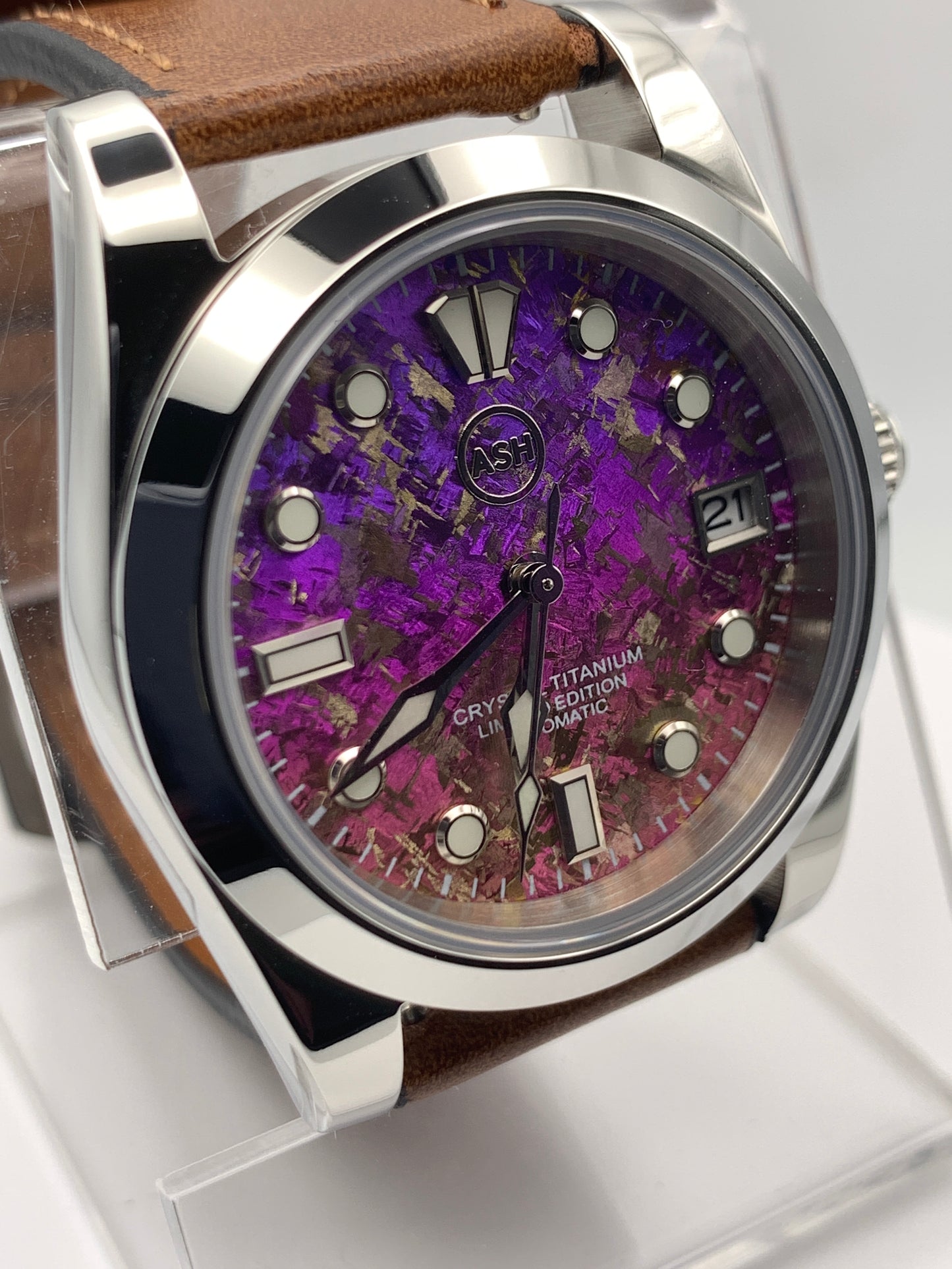 OGCola - Raspberry. 36mm Stainless Steel. Sapphire crystal. Seiko NH35.