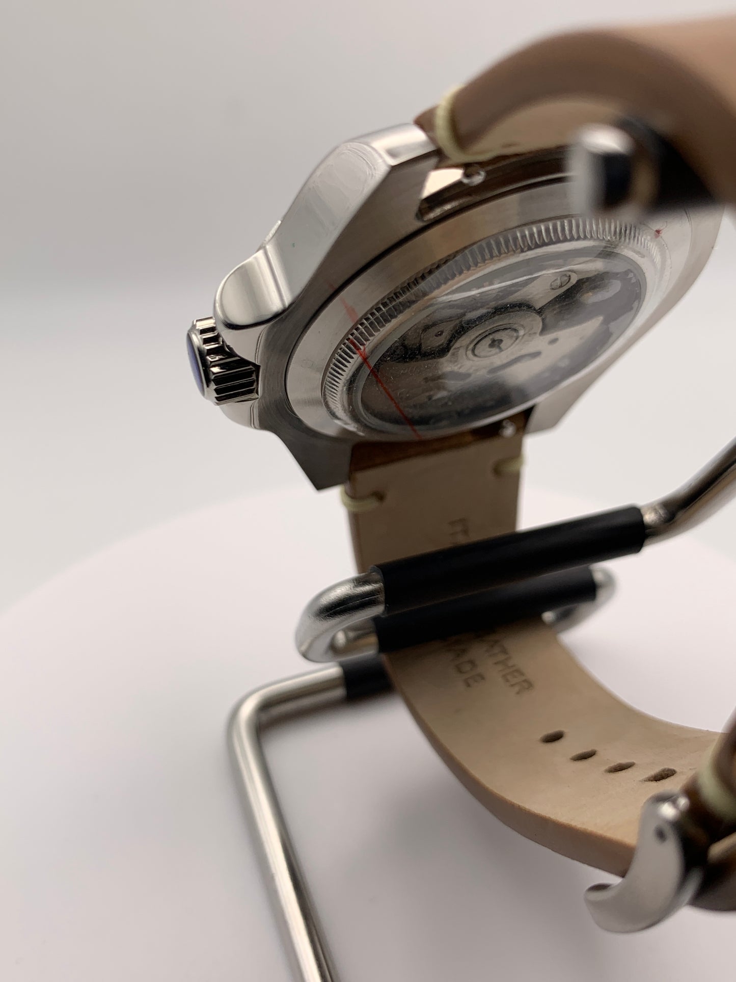 Skillset. Client custom. 40mm Brushed stainless steel case. Double dome mineral glass with AR. Seiko NH35.