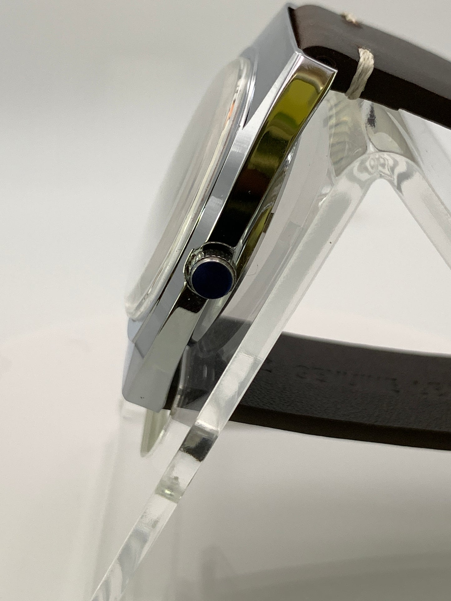 Neo-vintage collection. NOS 36mm Gruen case marriage. California dial.