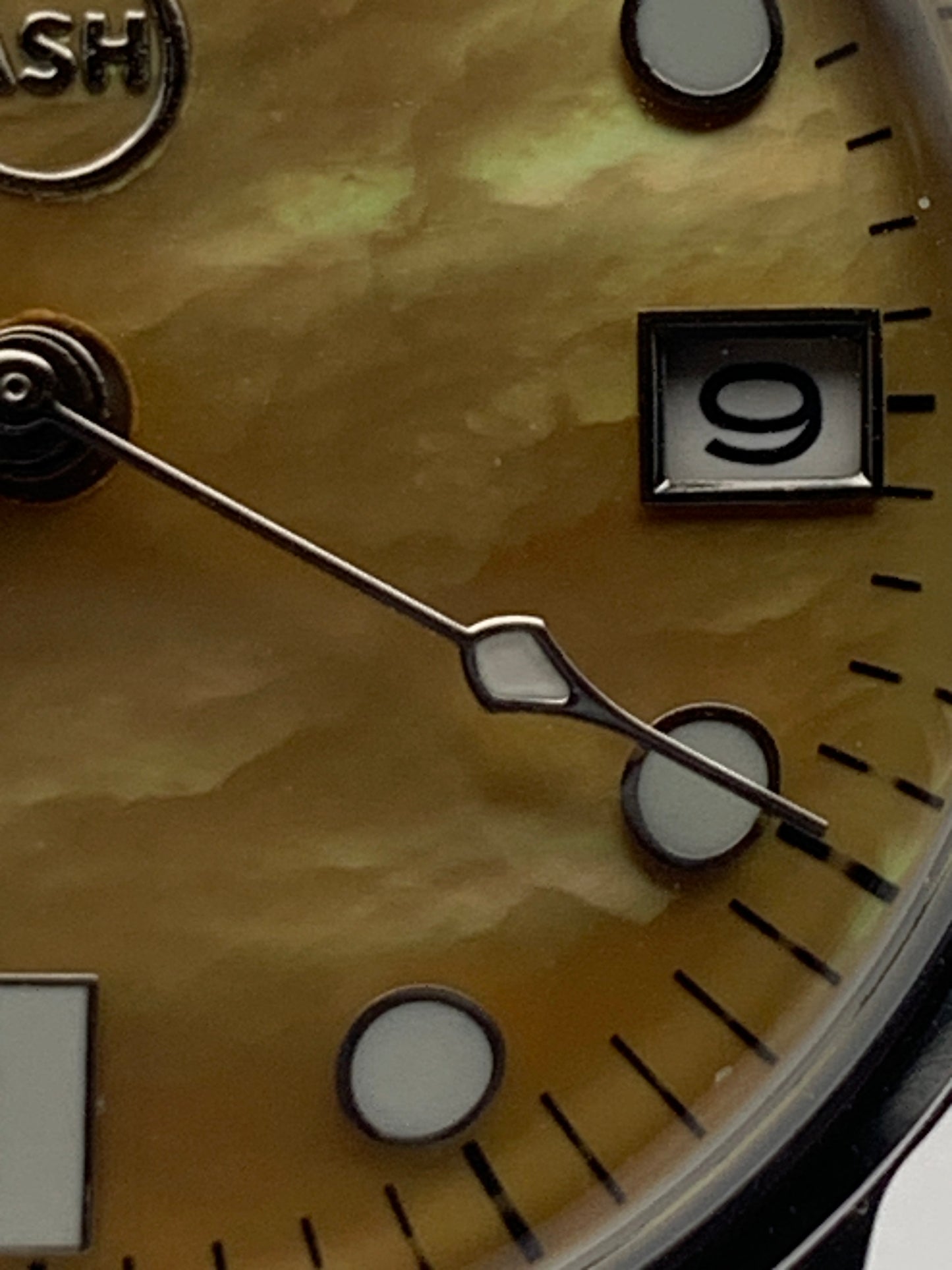 Iron Pyrite 1.1 - 33mm stainless steel case. Acrylic domed crystal. NH35 automatic.