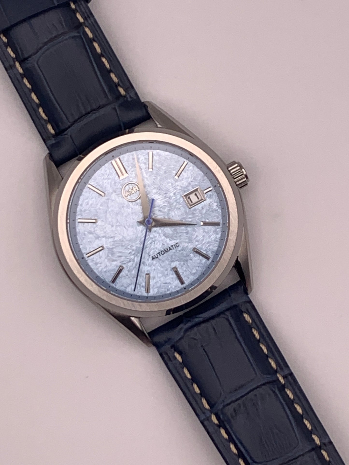 Icefall. 38mm Stainless steel. Sapphire crystal.  Seiko NH35.