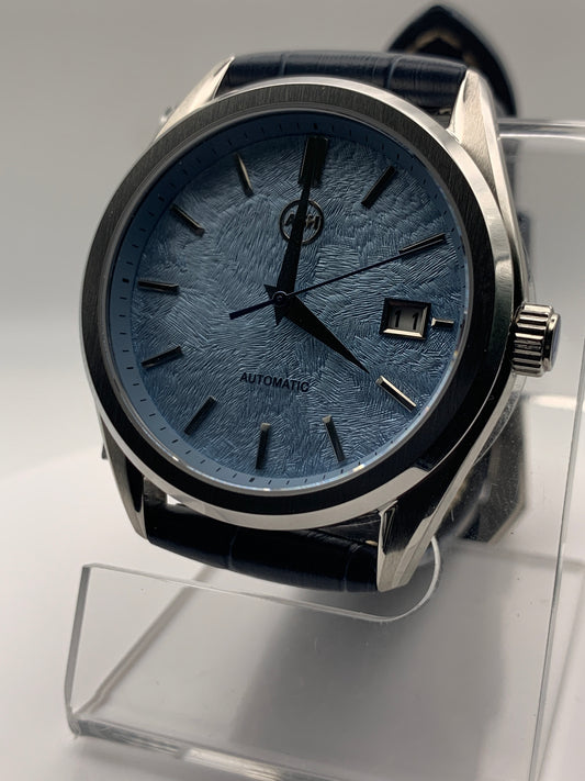 Icefall. 38mm Stainless steel. Sapphire crystal.  Seiko NH35.