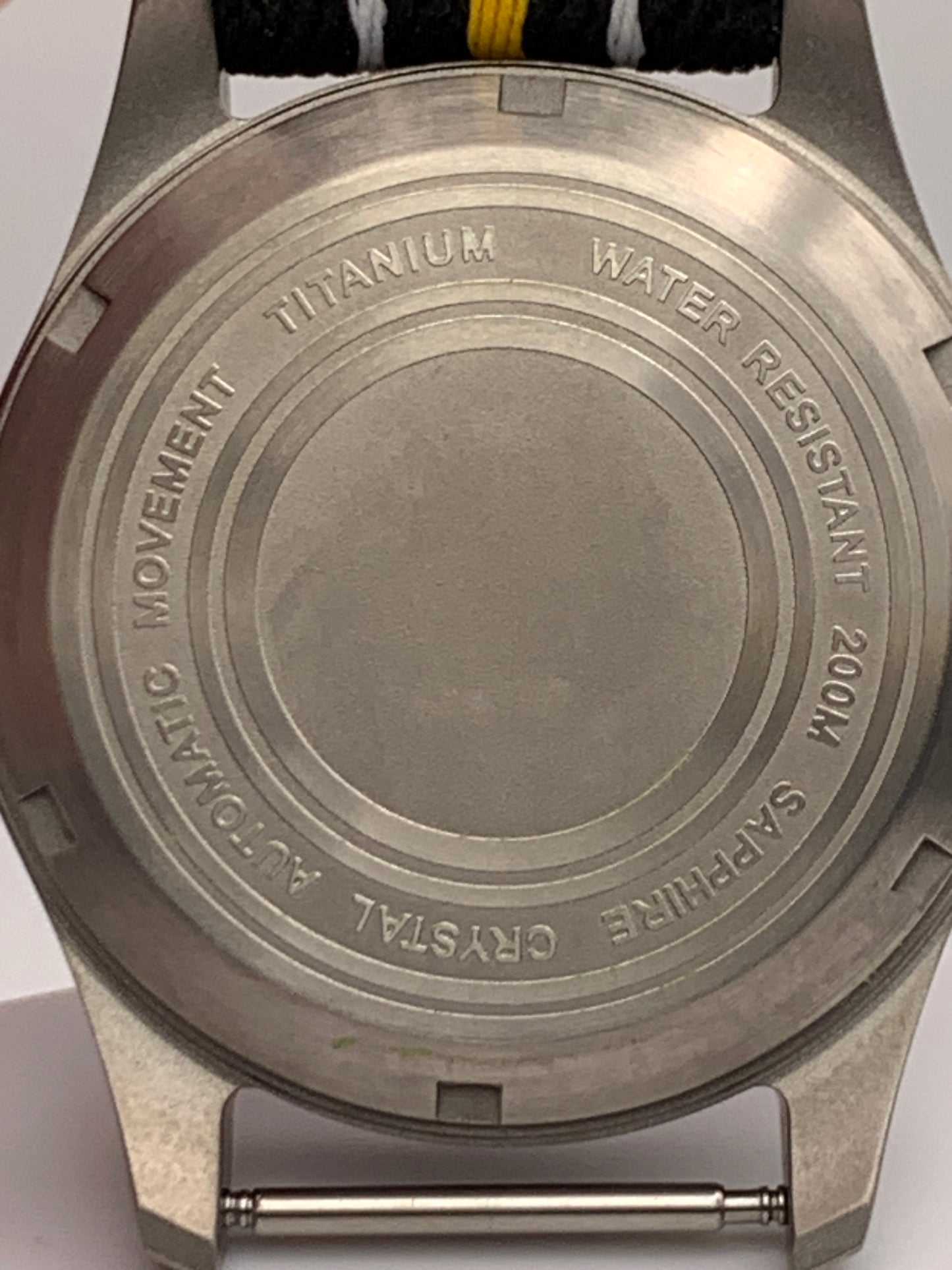 Titanium Field Watch. 39mm. Miyota 2039 Quartz.