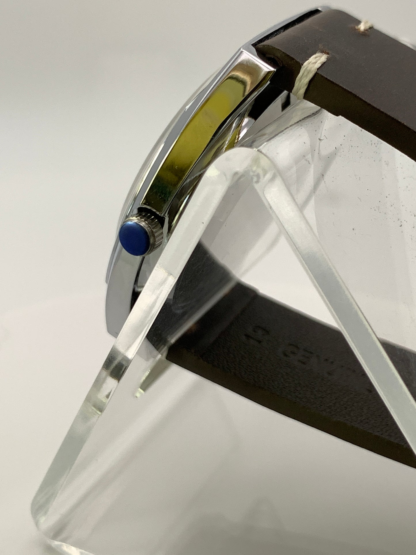 Neo-vintage collection. NOS 36mm Gruen case marriage. California dial.