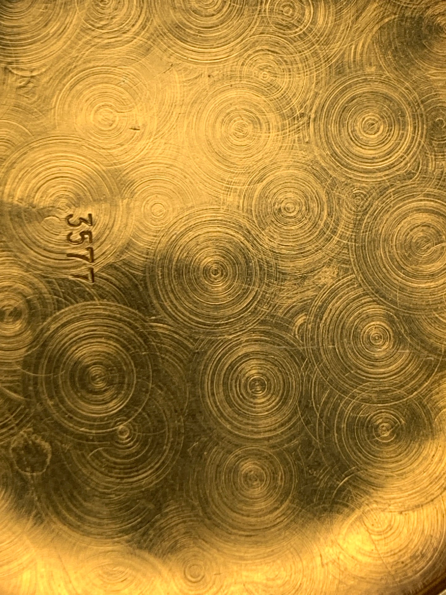 Pencron 44mm Swiss pocket watch. Unitas 6325 hand winding movement. Acrylic dome. Period correct chain and pocket knife.