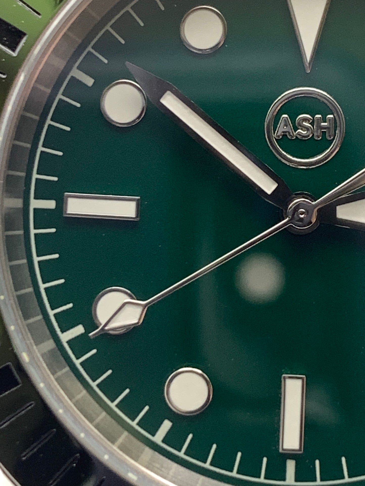 Mirkwood. 42mm Stainless steel case. Fixed bezel. Sapphire crystal. Seiko NH35.
