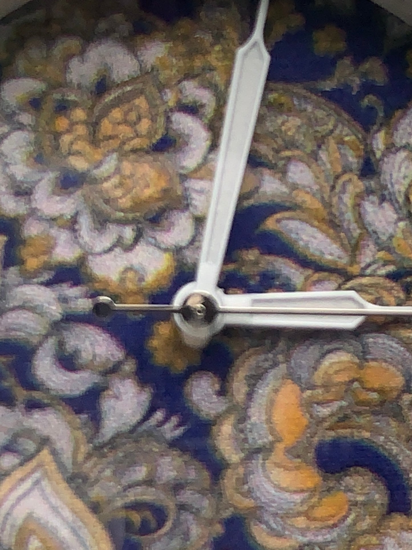 Cloth & Steel. 38mm brushed stainless steel. Ornate dial. Sapphire crystal. Seiko NH38