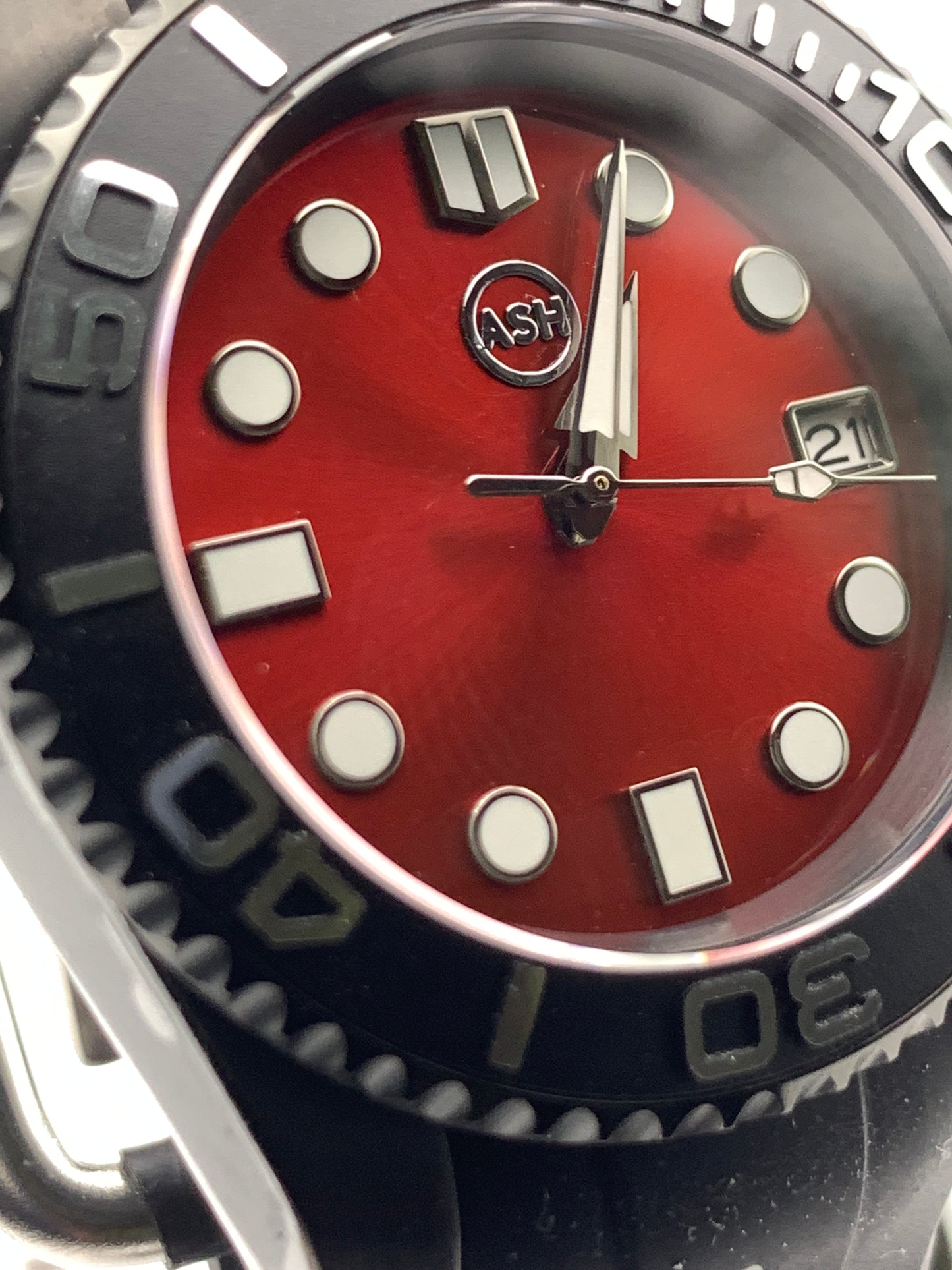 HAL 9000  - 41mm PVD stainless steel case. Sapphire crystal. Seiko NH35.