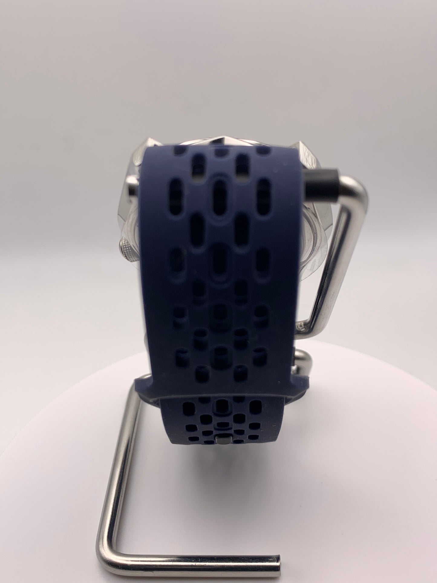 Miles. 39mm Stainless Steel case. AR coated sapphire crystal. Crystal titanium dial. Seiko NH35 automatic.