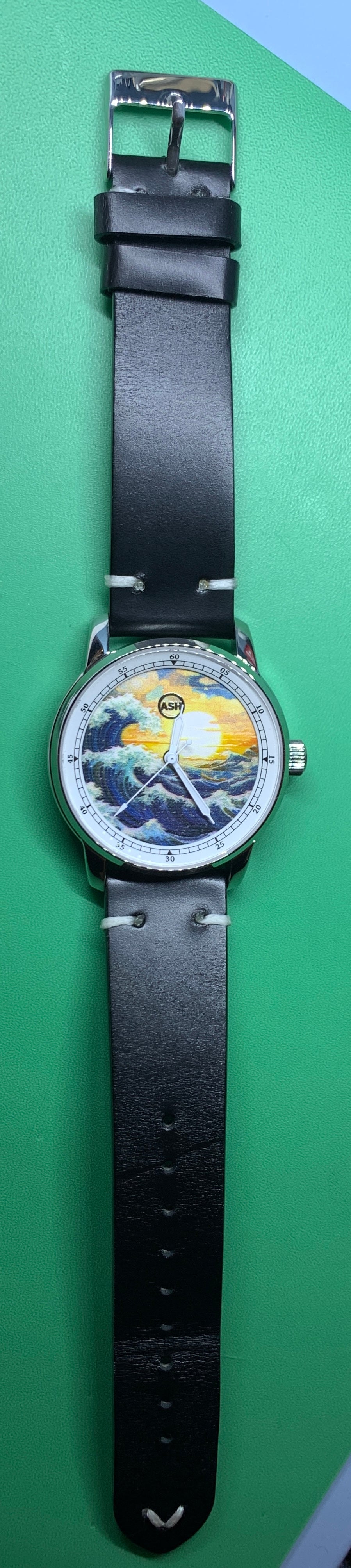 Moonwake. 38mm stainless steel case. Sapphire crystal. Seiko NH38.