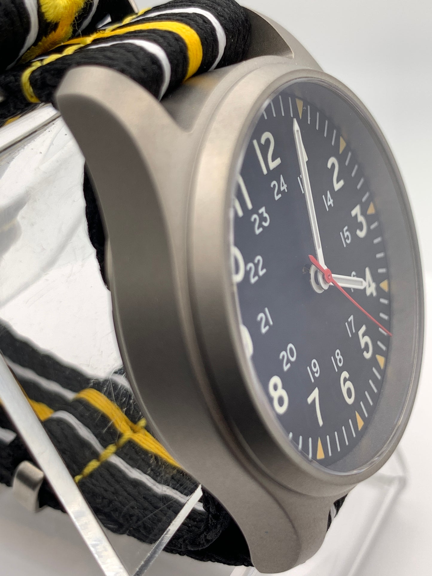 Titanium Field Watch. 39mm. Miyota 2039 Quartz.