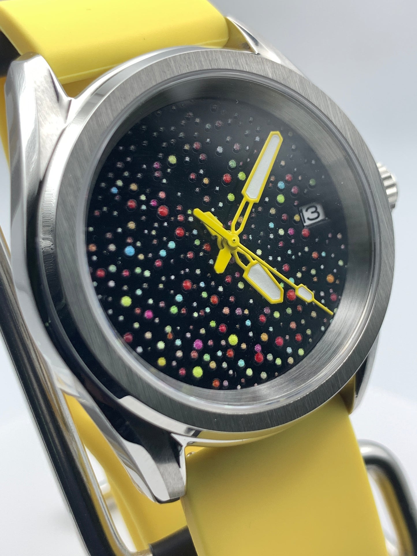 Pick a Mix. 38mm stainless steel. Sapphire crystal. Seiko NH35. 100m water resistance.