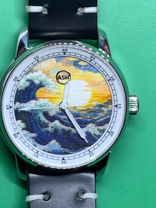 Moonwake. 38mm stainless steel case. Sapphire crystal. Seiko NH38.