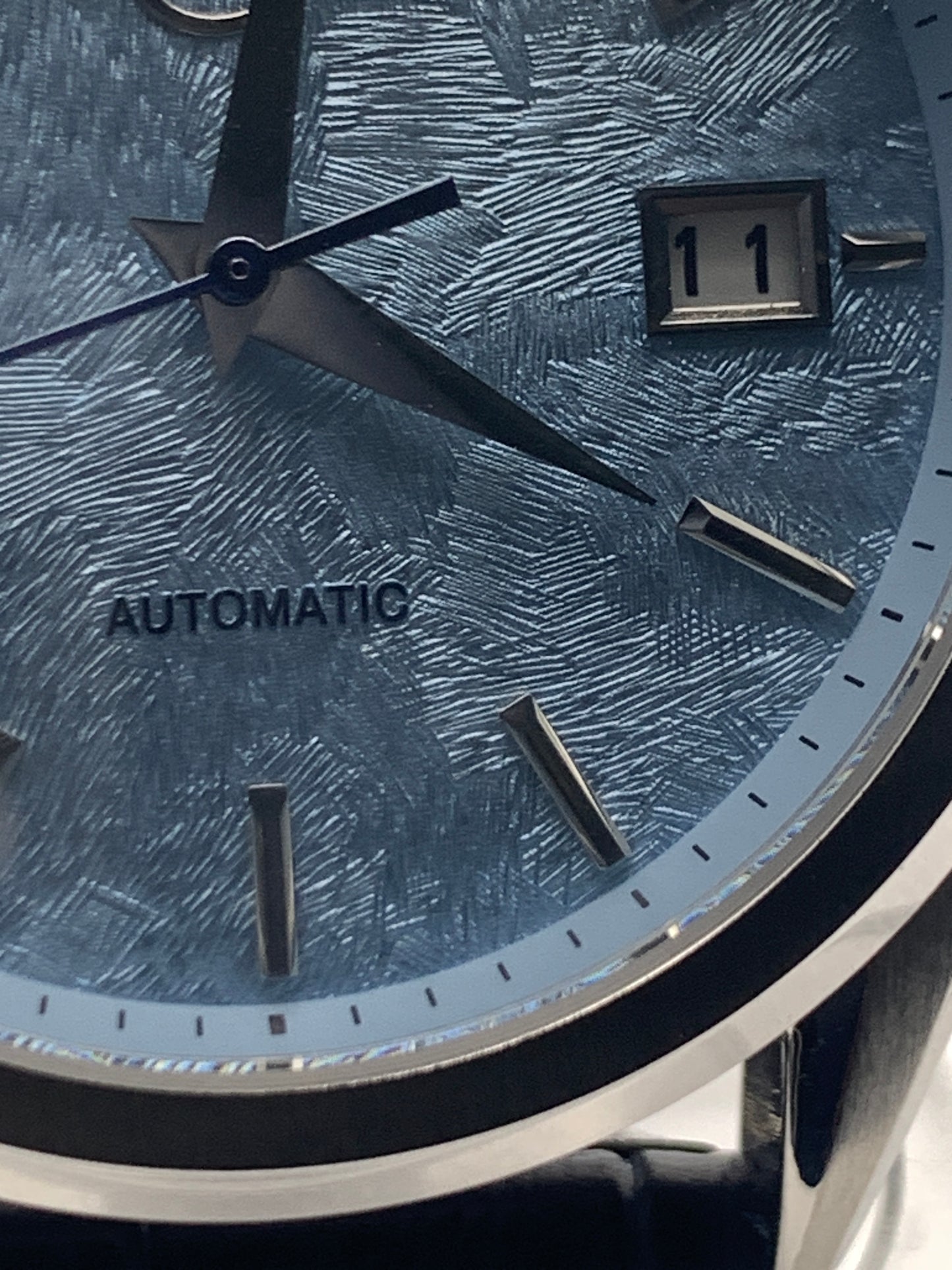 Icefall. 38mm Stainless steel. Sapphire crystal.  Seiko NH35.