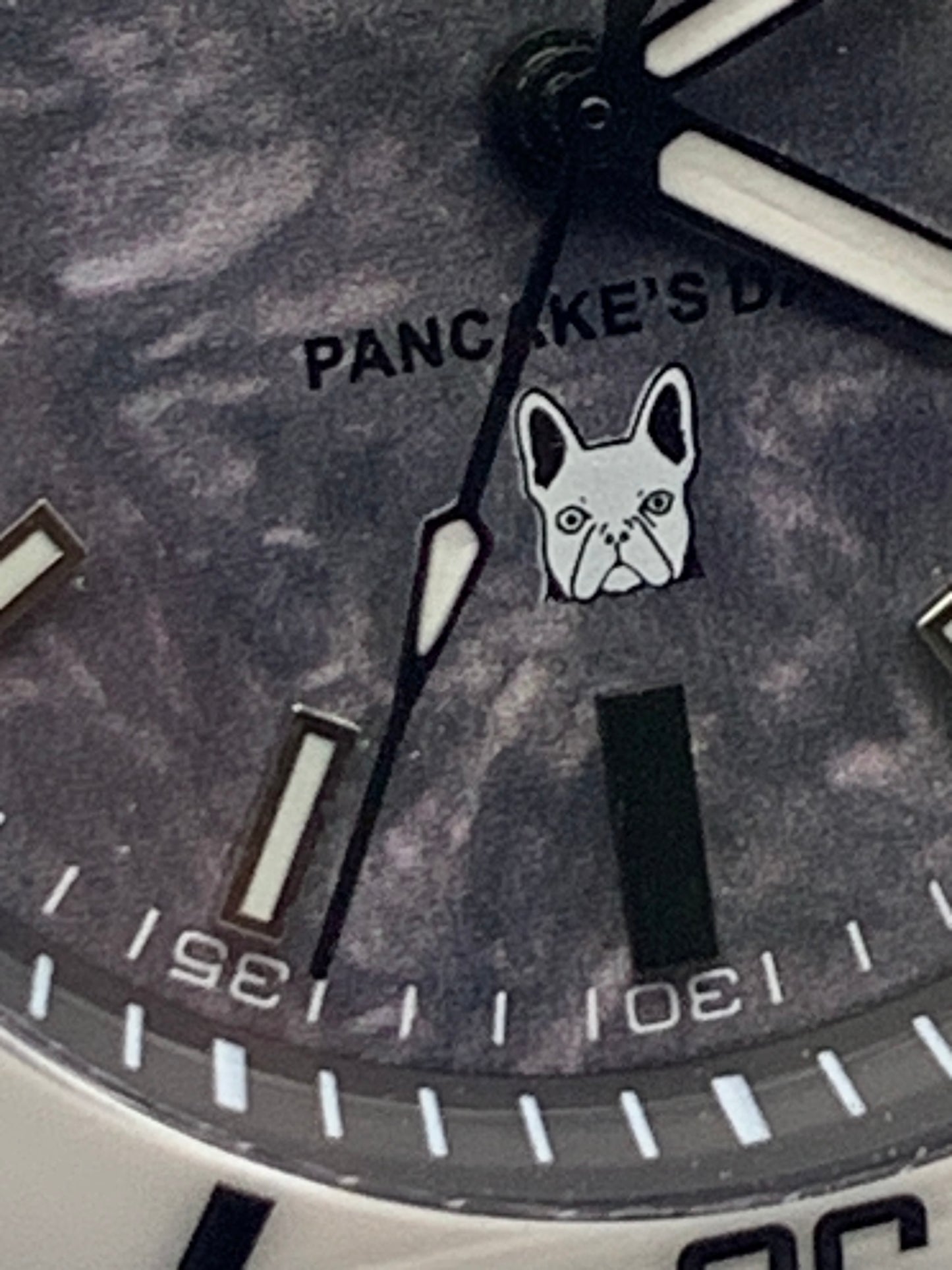 Jason Tribute #4 - 40mm PVD coated stainless steel. Sapphire crystal. Custom dial. Seiko NH38. 5 straps pictured included.