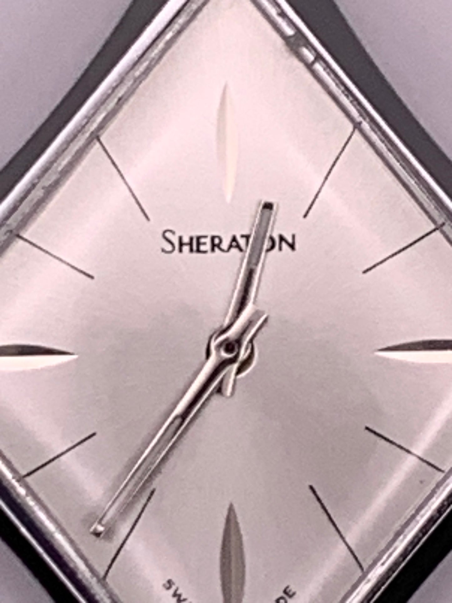 In The Rough. Necklace watch. Domed acrylic crystal. Miyota Super 2035 quartz movement.