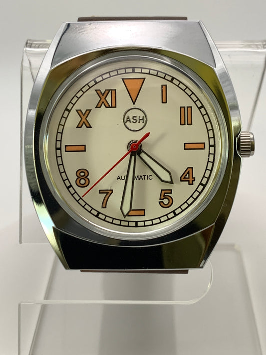 Neo-vintage collection. NOS 36mm Gruen case marriage. California dial.