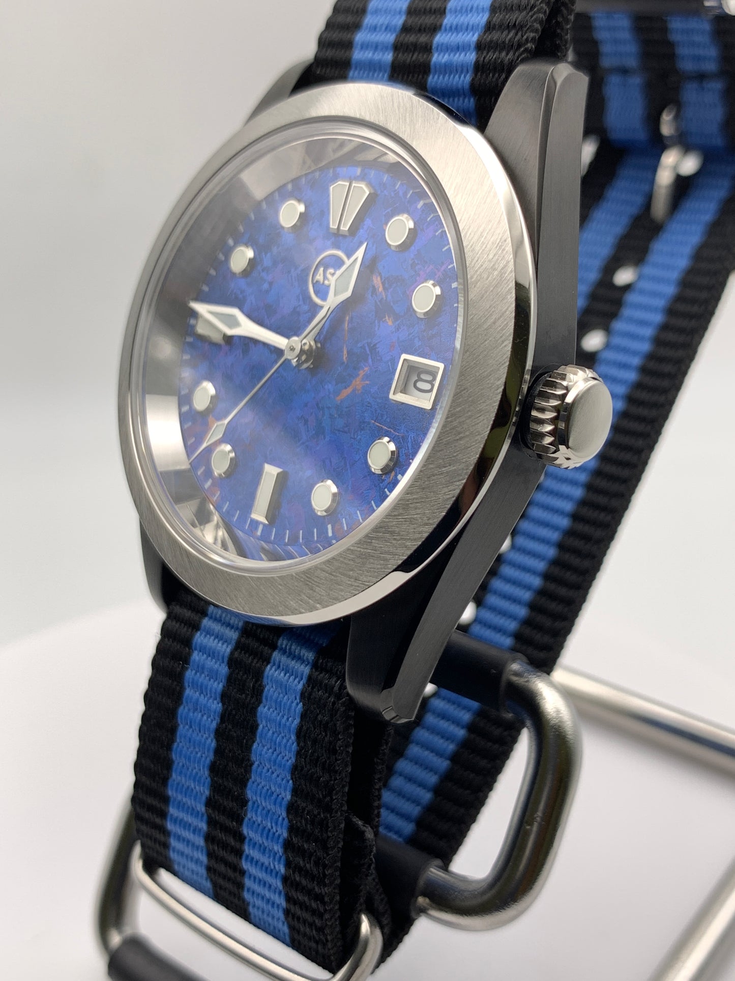 Black Hole Sun - 39mm three piece case. Sapphire crystal. Seiko NH35.