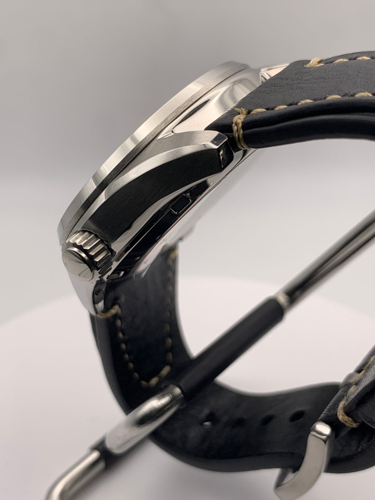 Mustachio 1.1 - 38mm Stainless steel.  Sapphire crystal with AR. Seiko NH38.
