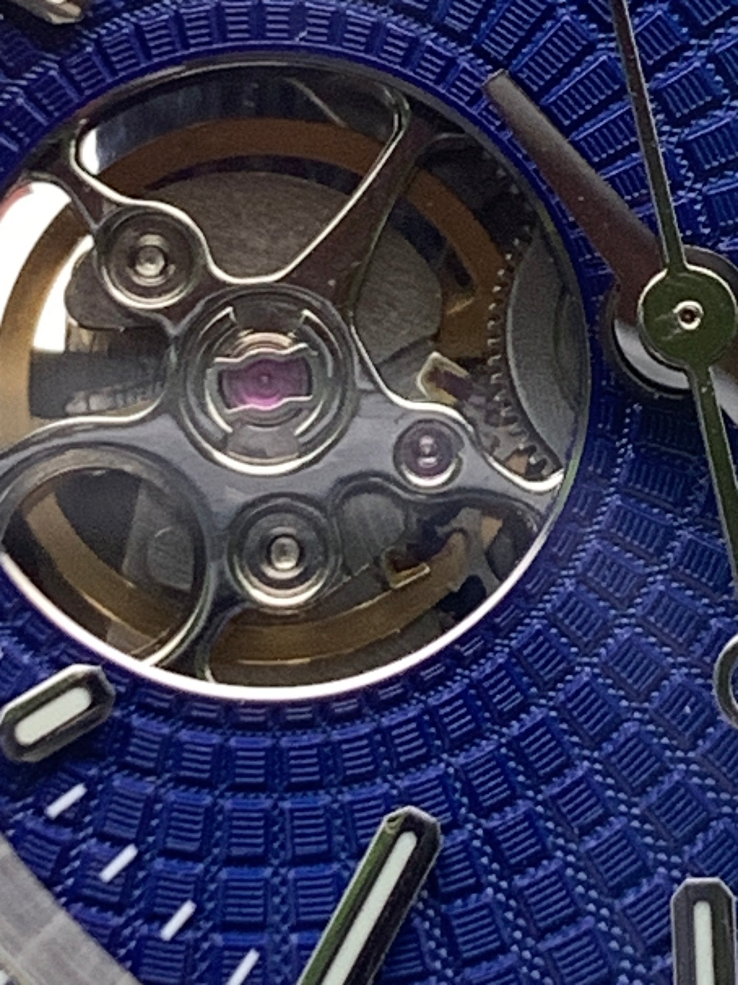 Blue Shift.  38mm Stainless steel. Sapphire crystal.  Seiko NH38.