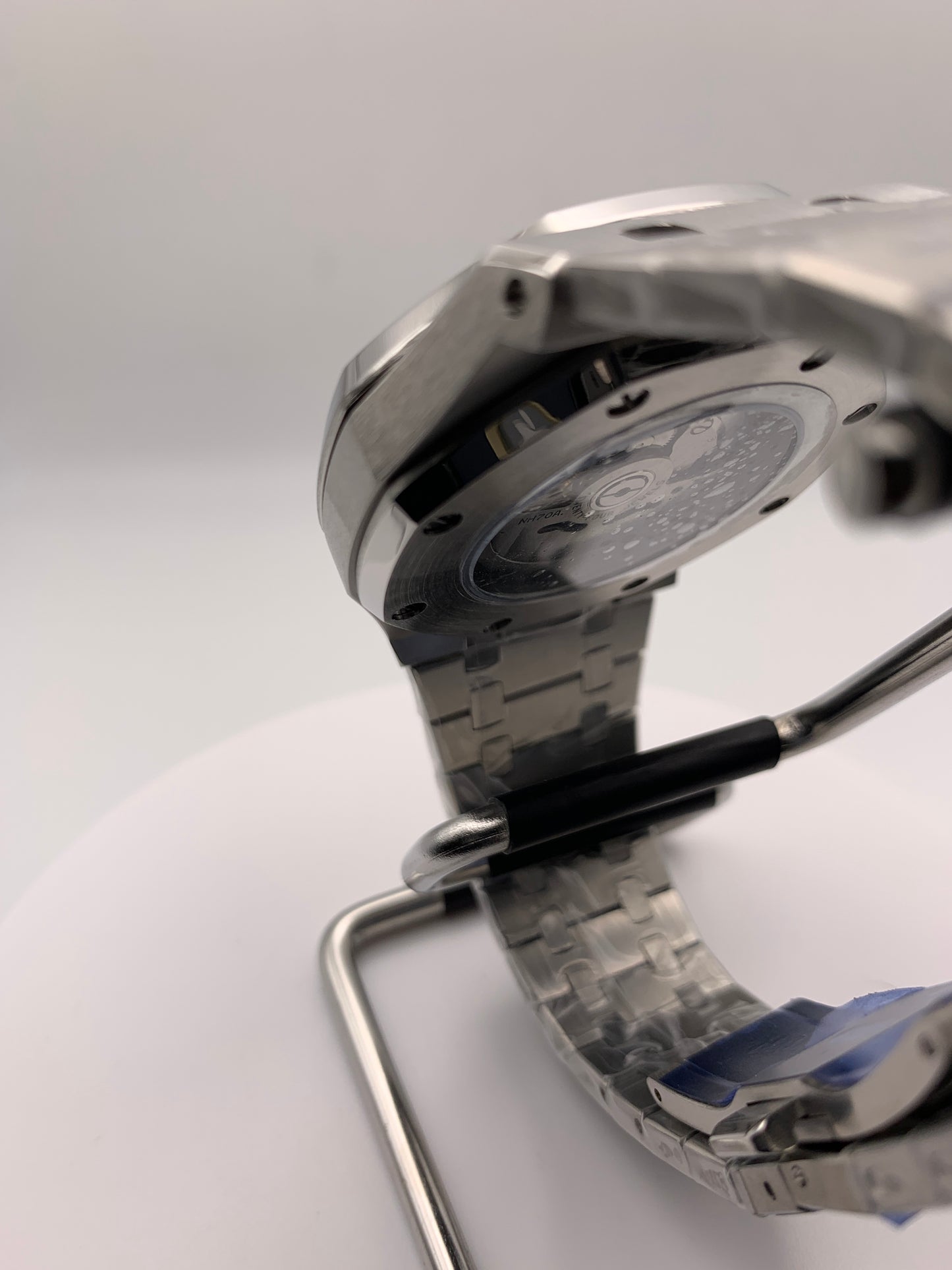 Acorn Lager. 41mm Stainless steel case. Skeleton dial. Seiko NH70 skeleton movement.