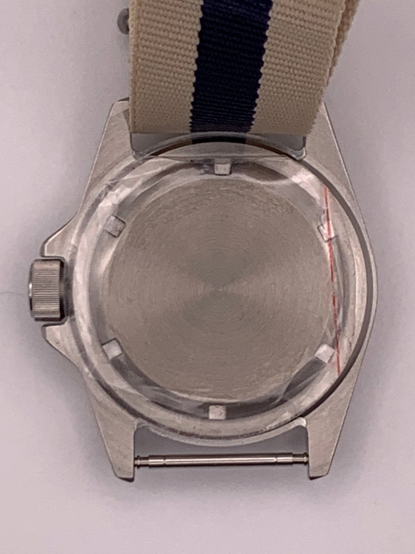 Ghost Fleet. 40mm brushed stainless steel case. Sapphire crystal. Seiko NH35.
