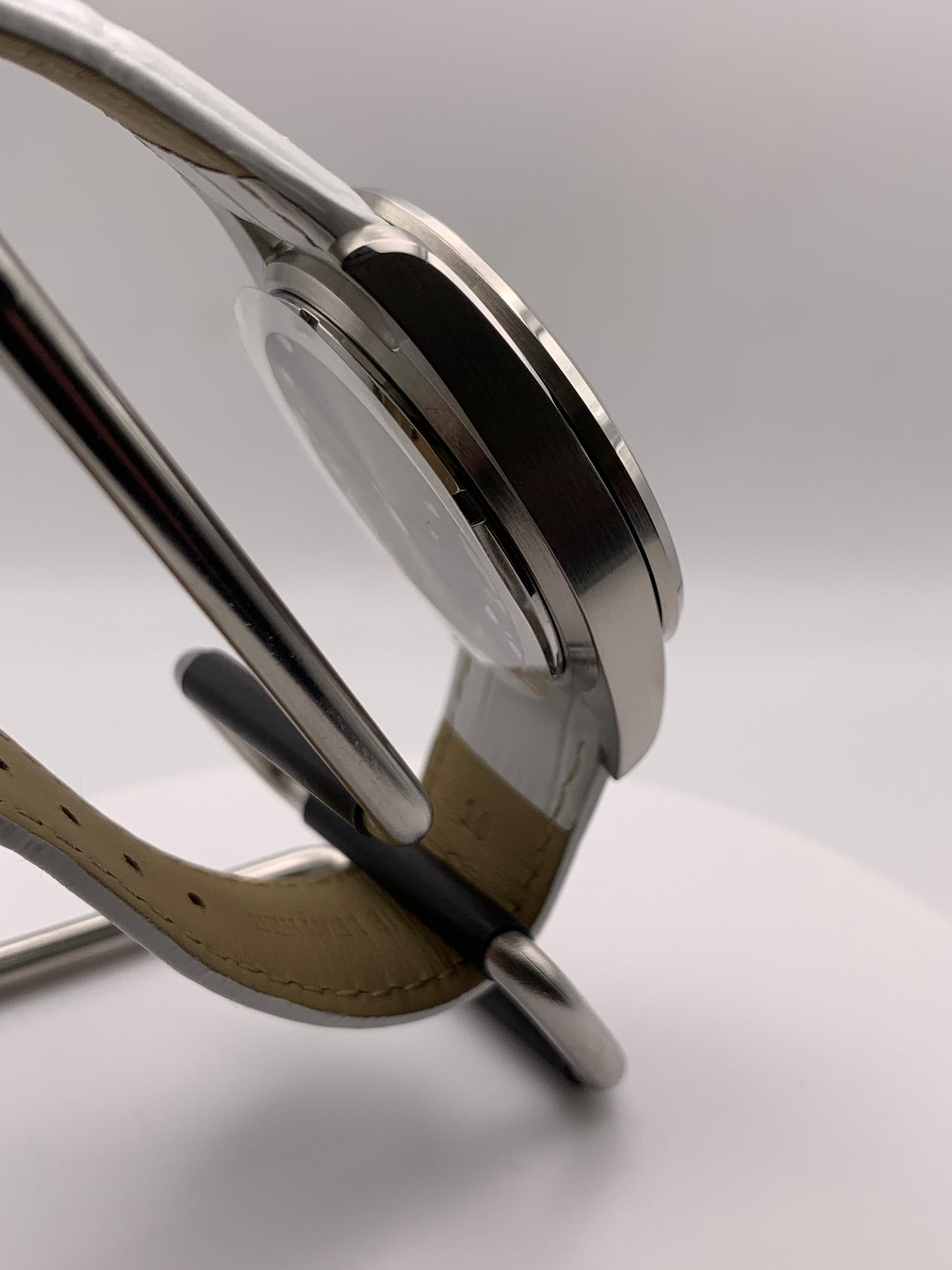 Time Device One. 38mm Stainless steel case.  Enamel dial.  Sapphire crystal.  Seiko NH38.