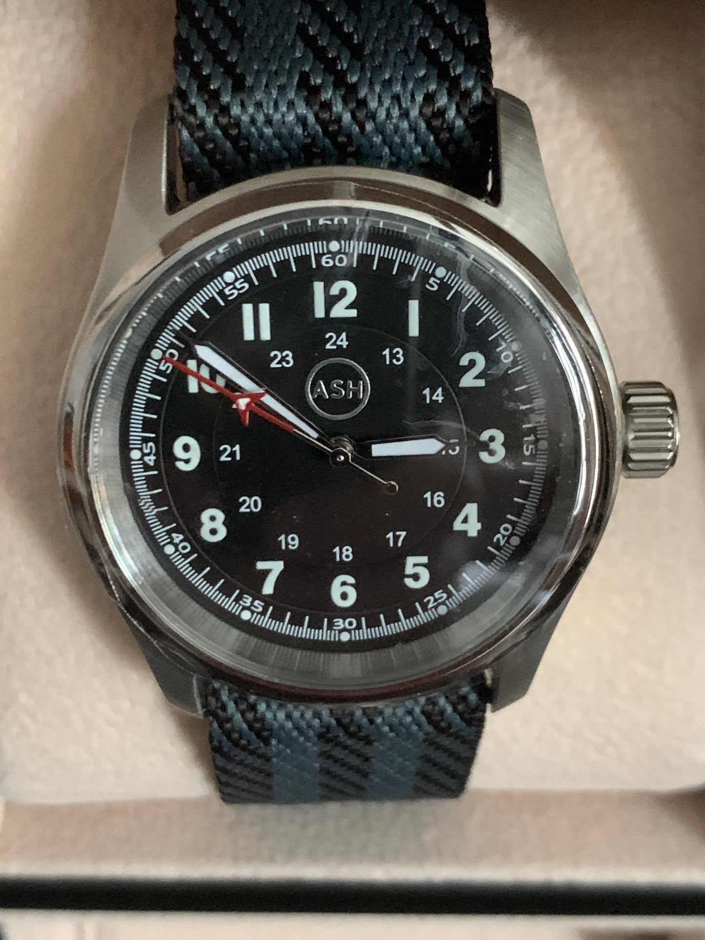 Sentinel. Custom request. 36mm Stainless steel. Sapphire crystal. Seiko NH38.