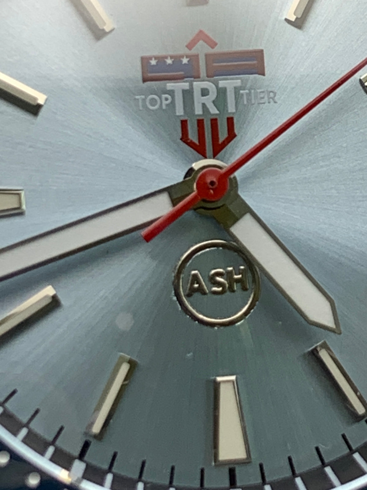 TRT - client custom. 42mm stainless steel cushion case. Sapphire crystal. Seiko NH35.