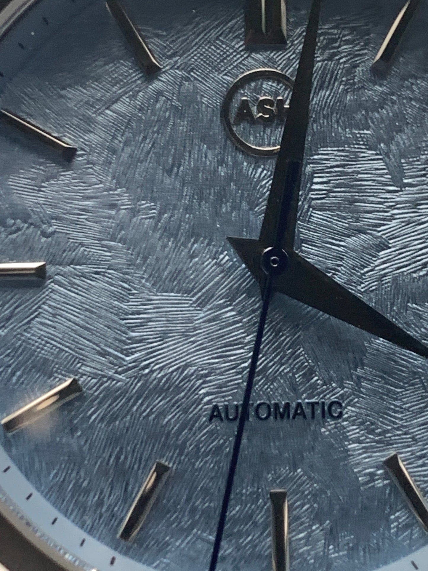 Icefall. 38mm Stainless steel. Sapphire crystal.  Seiko NH35.