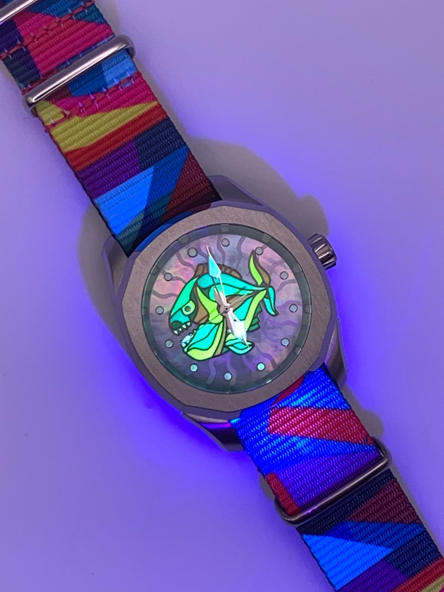 Pygocentrus. 38mm Stainless steel. Sapphire crystal. Seiko NH38.