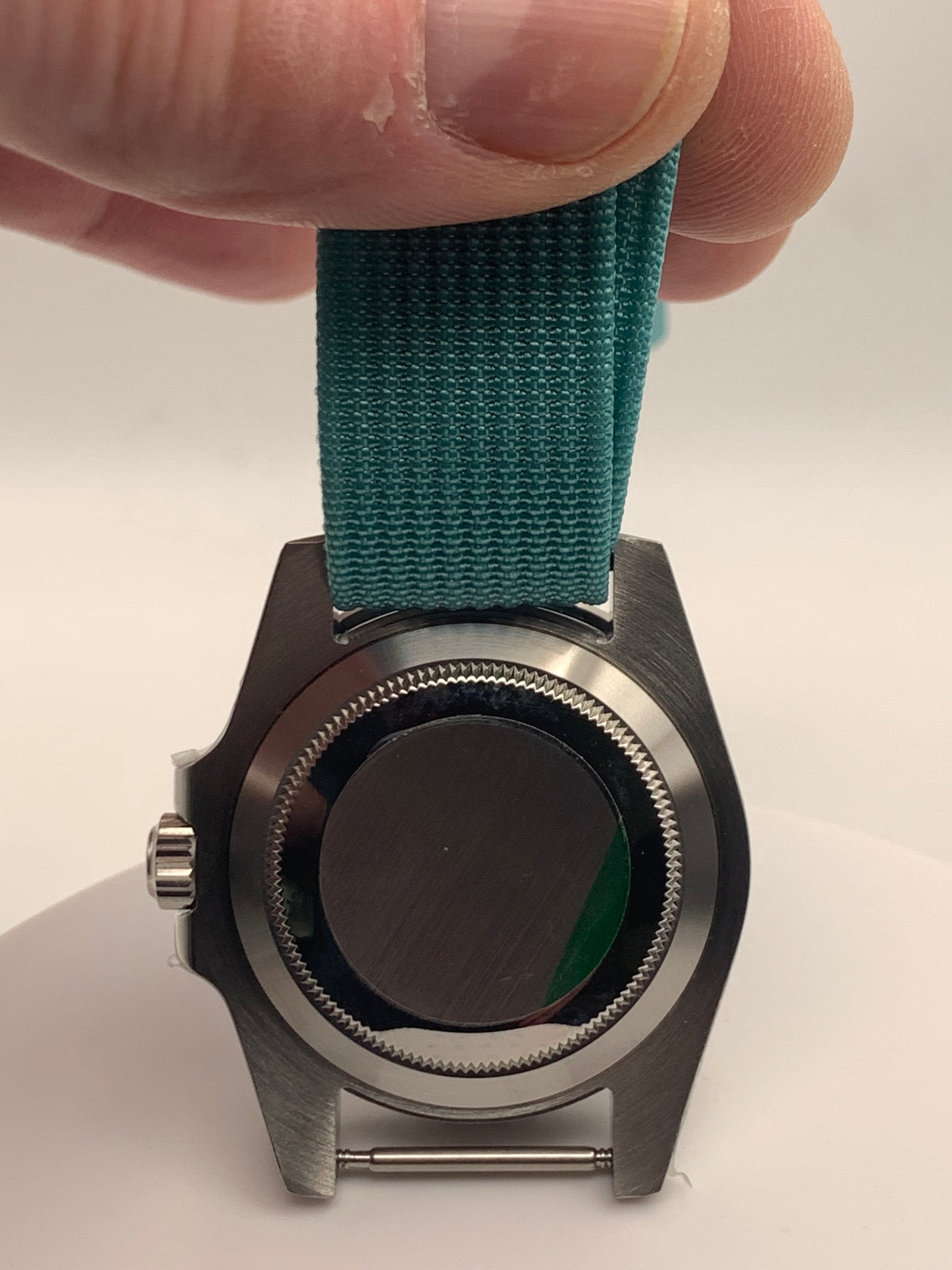 Neptune’s Veil. 40mm Stainless steel. Sapphire crystal. 120 click unidirectional bezel. Miyota 8215 automatic.