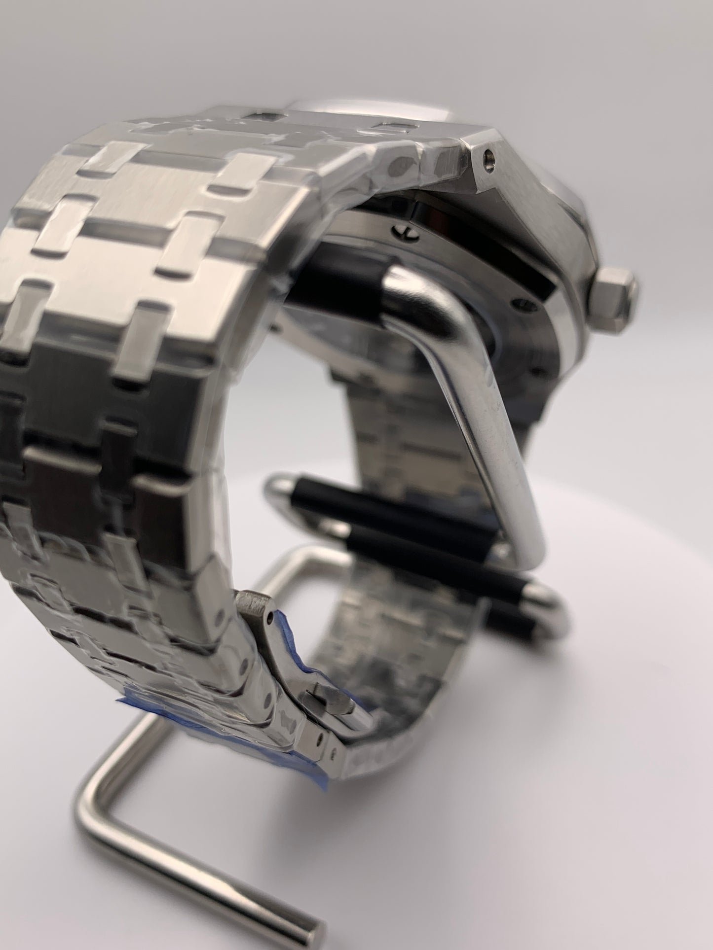 Acorn Lager. 41mm Stainless steel case. Skeleton dial. Seiko NH70 skeleton movement.