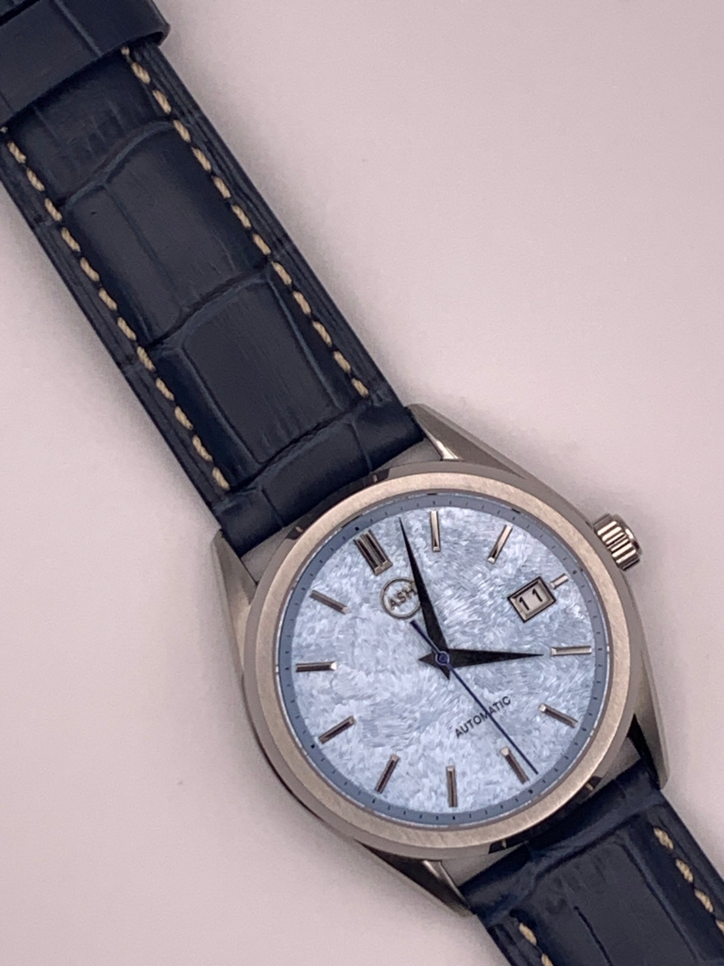 Icefall. 38mm Stainless steel. Sapphire crystal.  Seiko NH35.