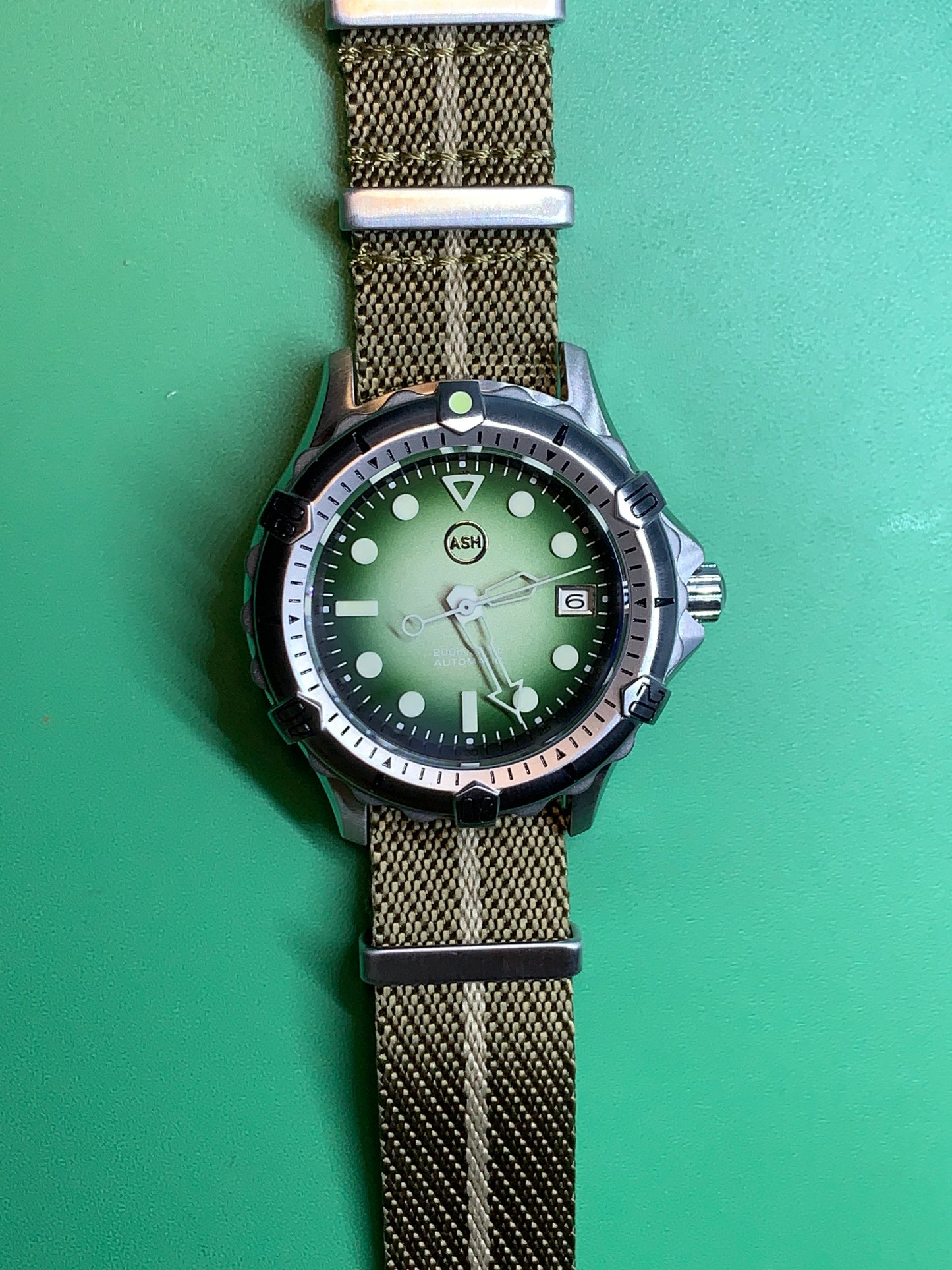 Thymekeeper.  42mm Stainless steel case.  Sapphire crystal. Seiko NH35.