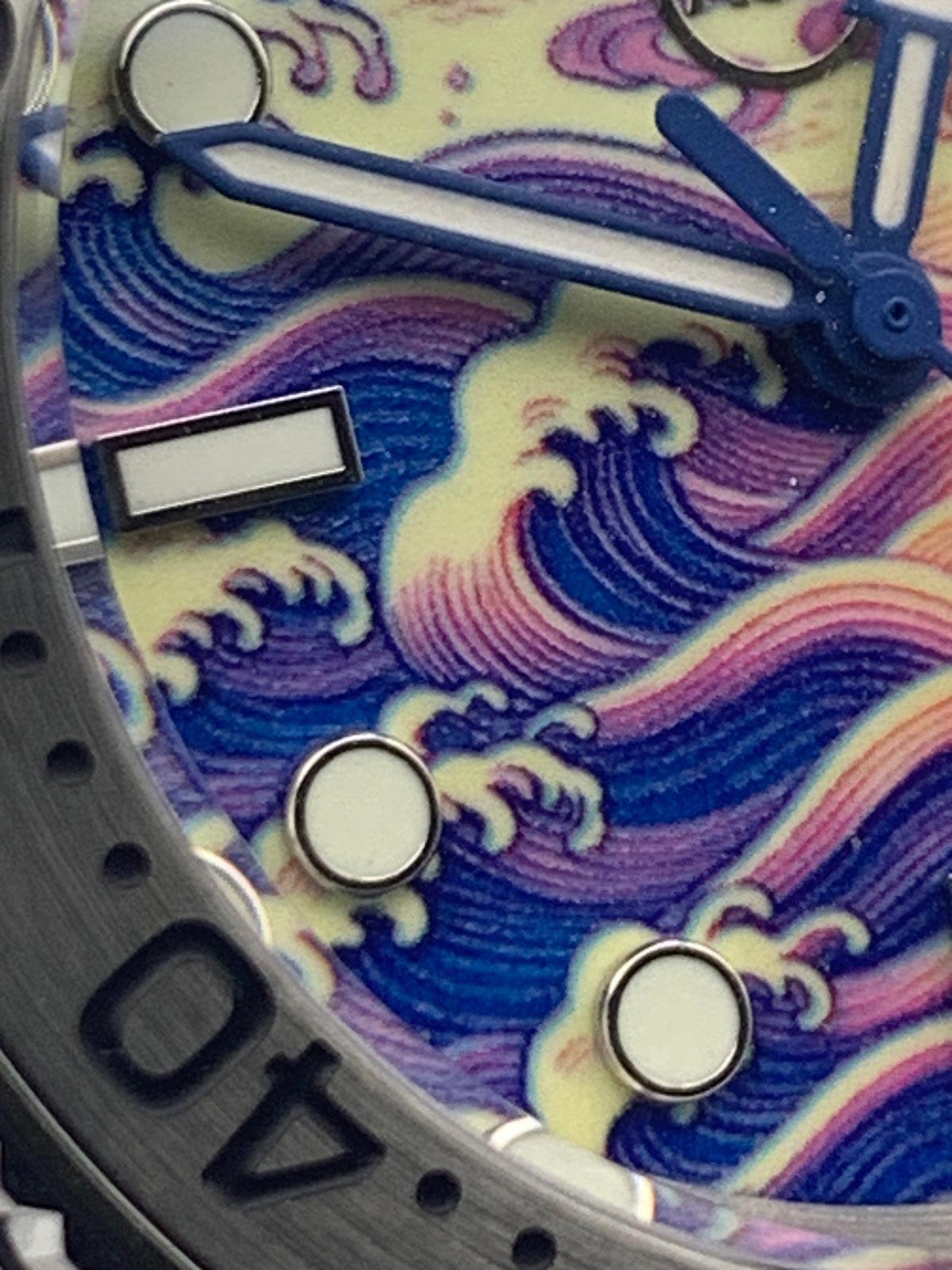 Tempest. 40mm Stainless steel cushion case. Sapphire crystal. Lumed dial. Seiko NH35.