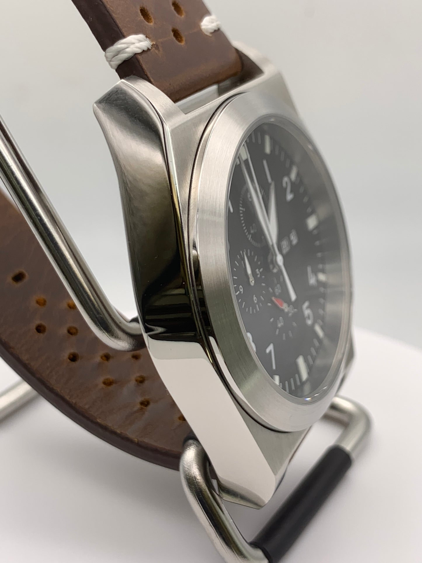 Titan. 46mm Pilot Chronograph. Sapphire crystal. Miyota 0S00.