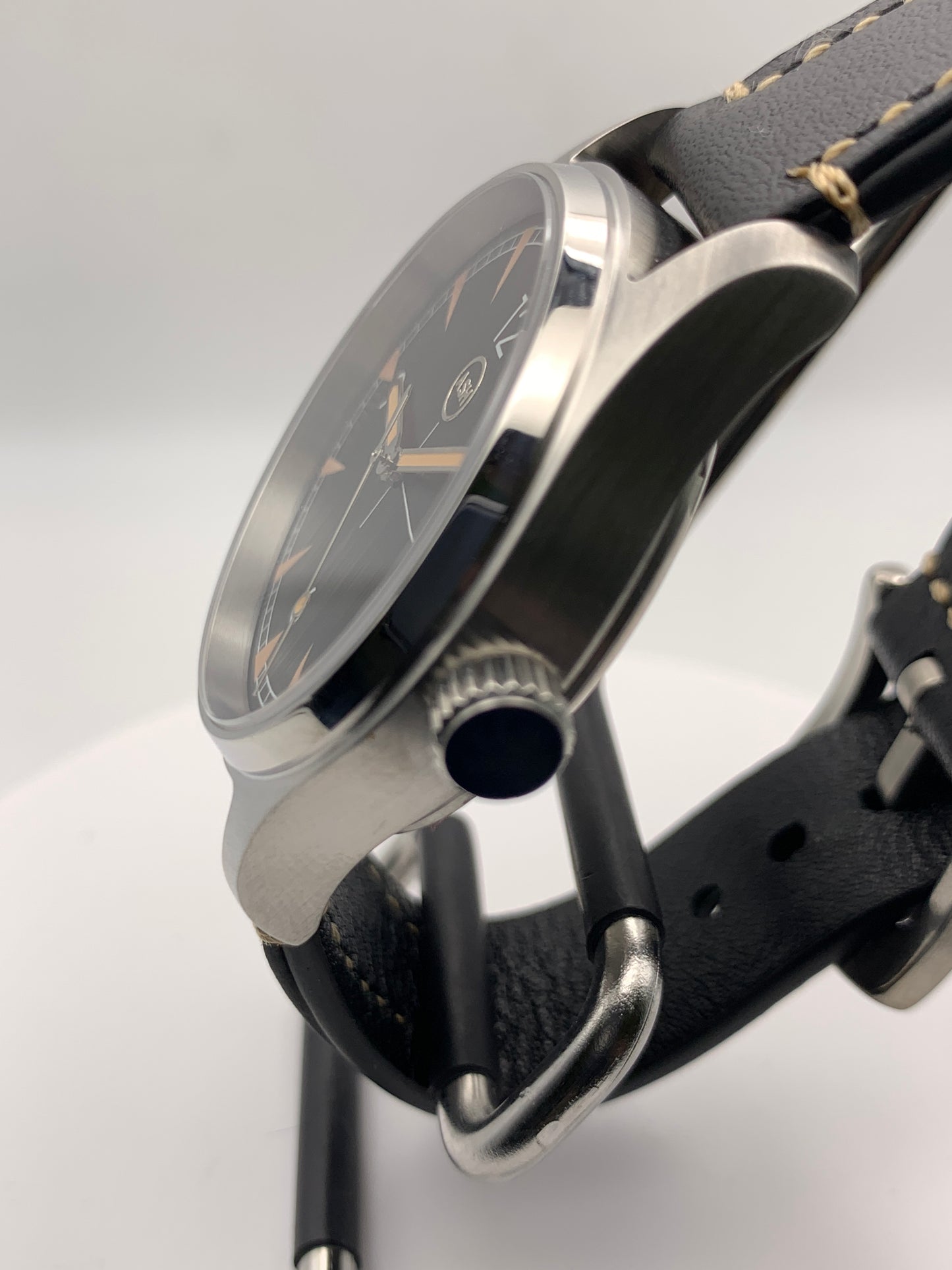 Locomotive Breath 1.1 - 39mm stainless steel case.  Sapphire crystal. Seiko NH38.