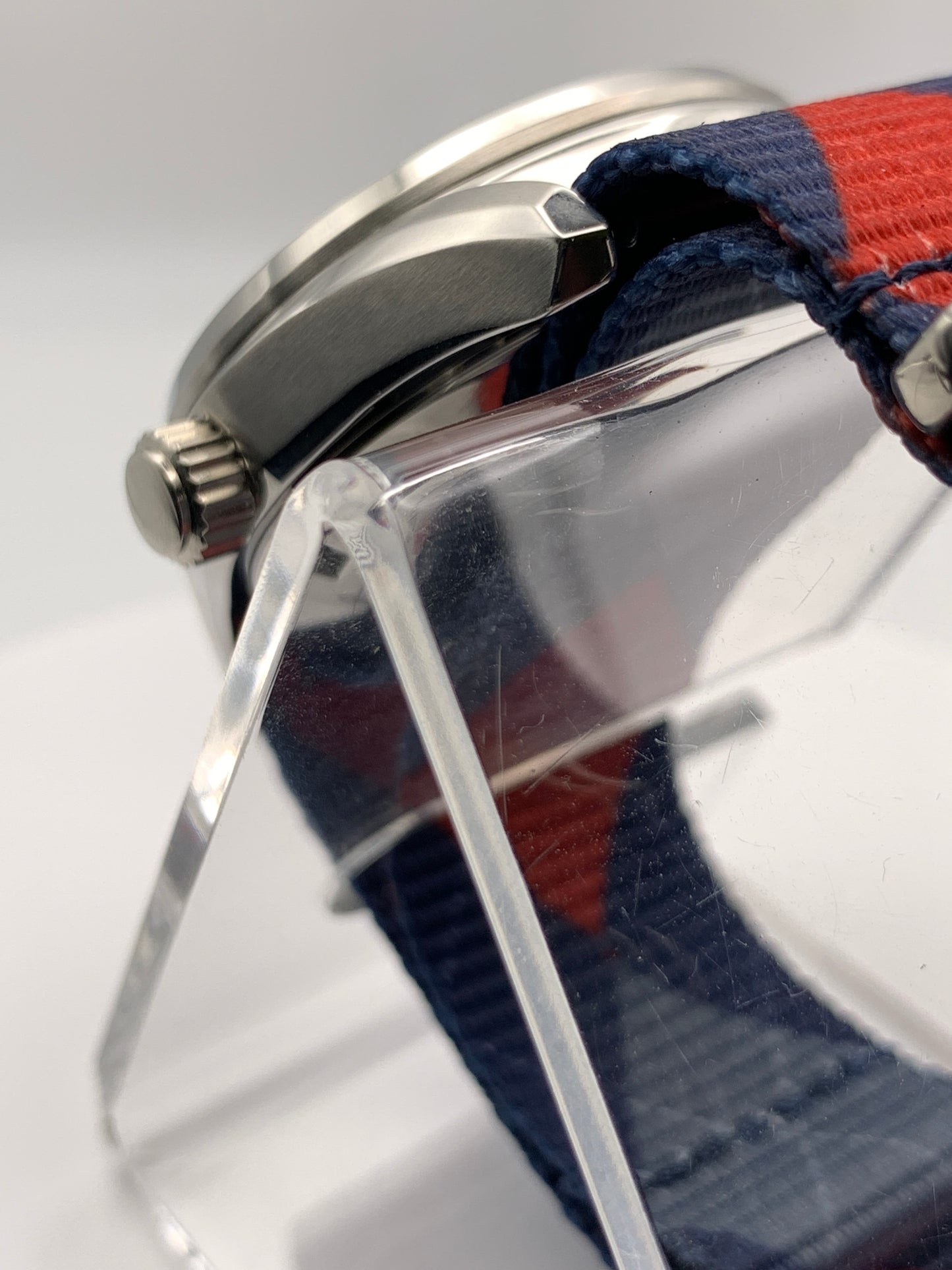 Blue Shift.  38mm Stainless steel. Sapphire crystal.  Seiko NH38.