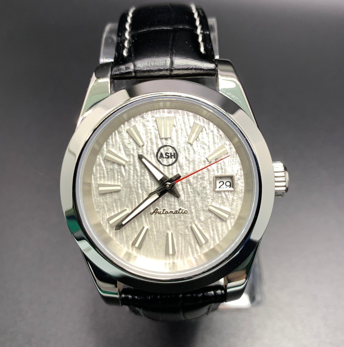 Custom Automatic 'Birch' Textured Dial Seiko Wristwatch