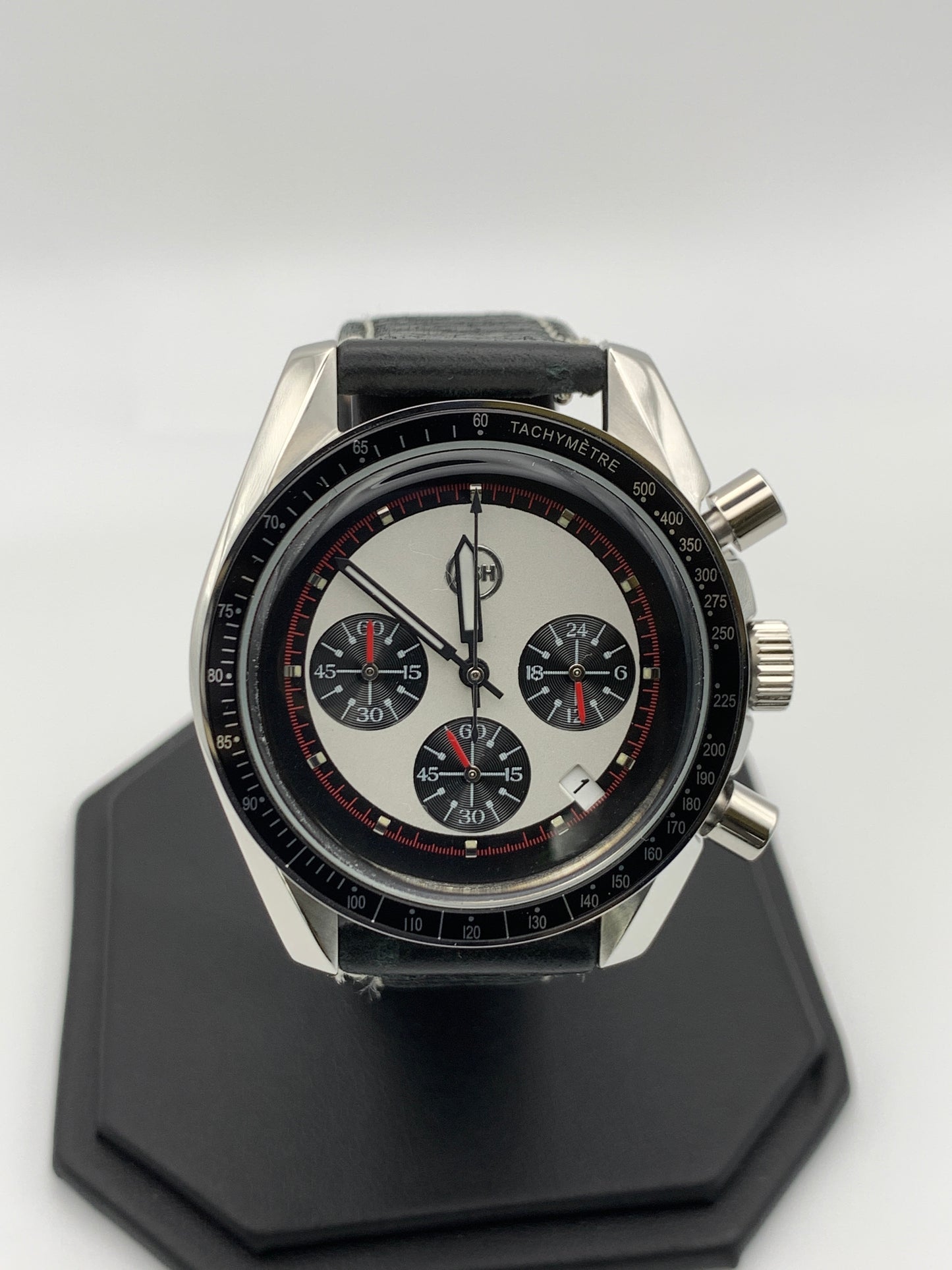 Custom Mechaquartz Seiko VK63 Chronograph Wristwatch