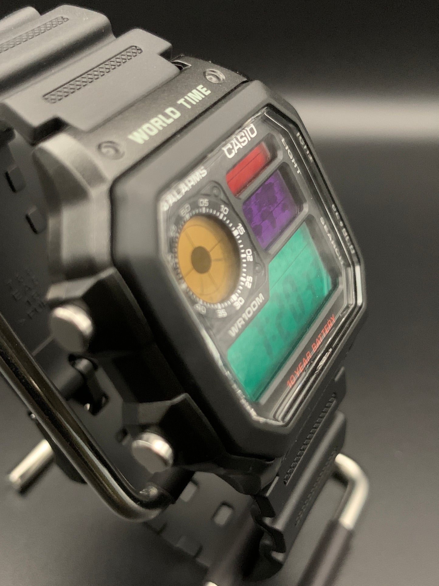New Casio AE-1200. 4 Color Screen #2.