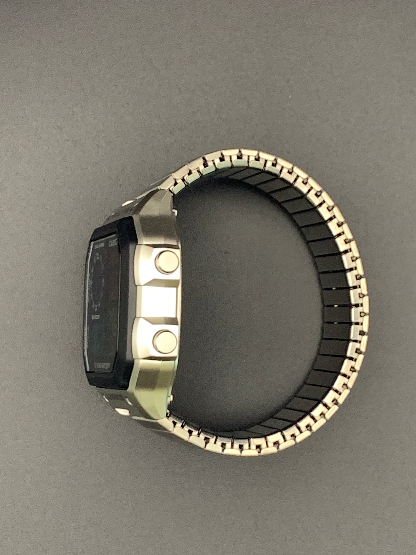 Casio AE-1200.  Hydromod. Spiral rainbow filter. Bracelet