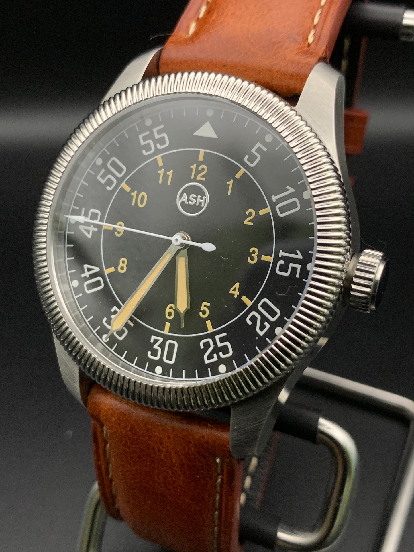 40mm Flieger Type B. Seiko NH38 Automatic